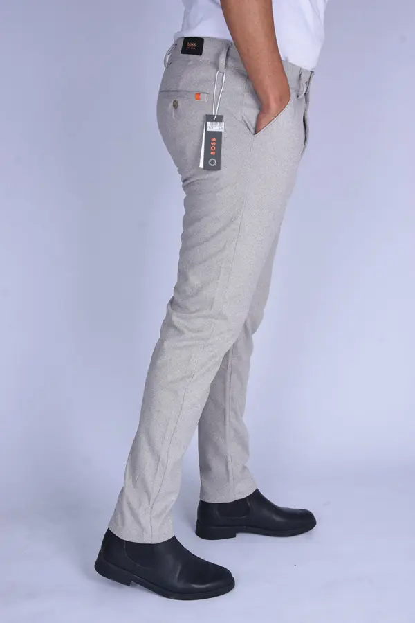 Pantalon BOSS  Slim FIT en coton, cachemire Light stretch