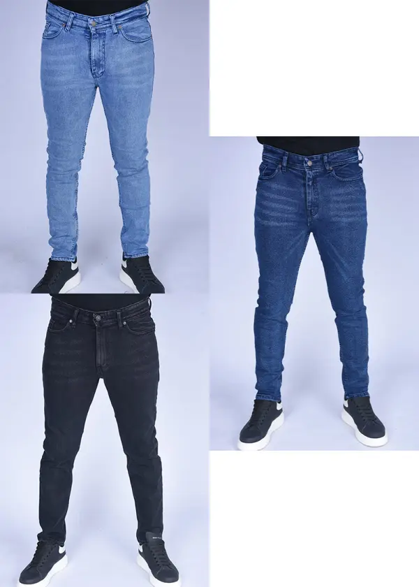 Pack 3 jeans Slim Fit extensible