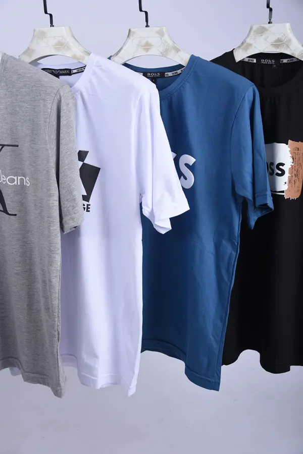 Pack de 4 T-shirts De Marques Tendance