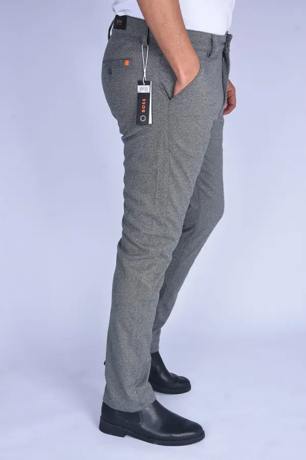 Pantalon BOSS  Slim FIT en coton, cachemire Light stretch