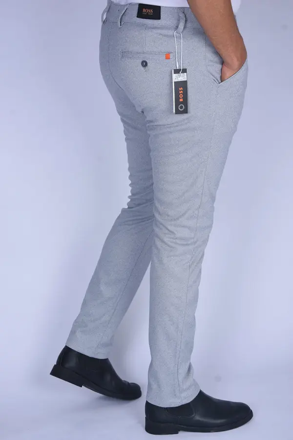 Pantalon BOSS  Slim FIT en coton, cachemire Light stretch