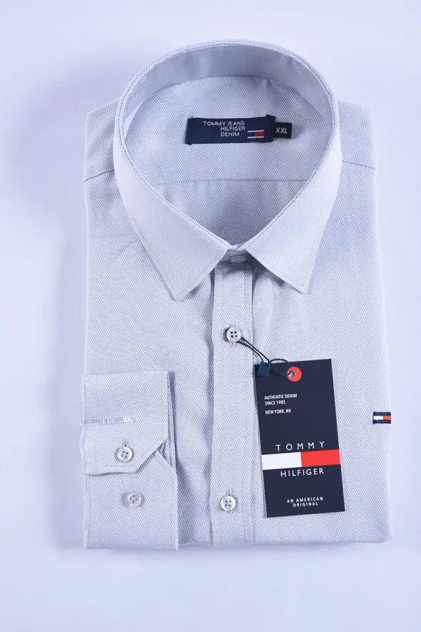 Chemise Tommy Oxford coton piqué